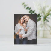 Carte Postale Photo de famille personnalisé (Debout devant)