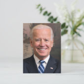 Carte Postale Photo de Joe Biden Portrait (Debout devant)