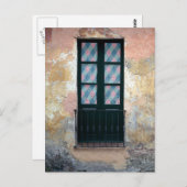 Carte Postale Photo de la fenêtre (Devant / Derrière)