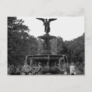 Carte Postale Photo de la Fontaine de Bethesda, Central Park