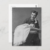 Carte Postale Photo de la mort de l'ère victorienne (Devant / Derrière)