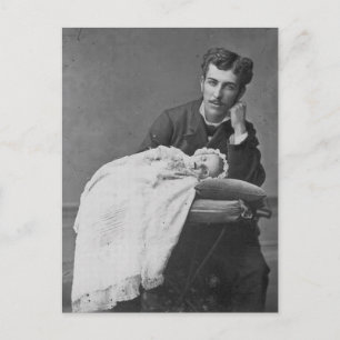 Carte Postale Photo de la mort de l'ère victorienne