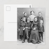 Carte Postale Photo de la mort de l'ère victorienne (Devant / Derrière)