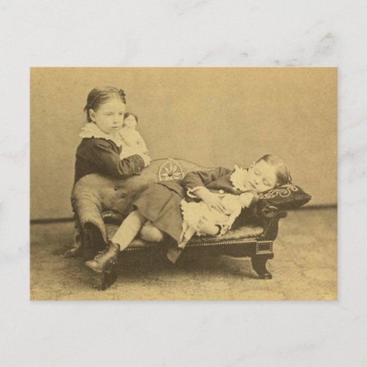 Carte Postale Photo de la mort de l'ère victorienne (Devant)