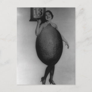 Carte Postale Photo de la Reine des citrons