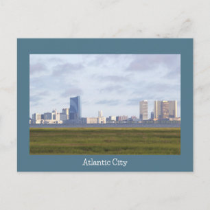 Carte postale photo de la skyline d'Atlantic City