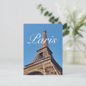 Carte Postale Photo de la Tour Eiffel de voyage à Paris (Debout devant)