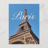 Carte Postale Photo de la Tour Eiffel de voyage à Paris (Devant)