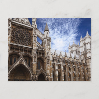 Carte Postale Photo de l'abbaye de Westminster classique Londres