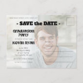 Carte Postale Photo de l'année de promotion Save the Date de la  (Dos)