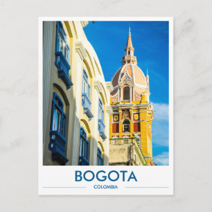 Carte postale photo de l'église de Bogota Colombie