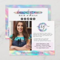 Photo de marketing commercial pour cheveux et ongl