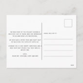 Carte postale photo de Mele Kalikimaka Fleurs trop (Dos)