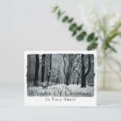 Carte postale photo de Noël (Debout devant)