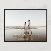 Carte Postale Photo de Noël (Devant)