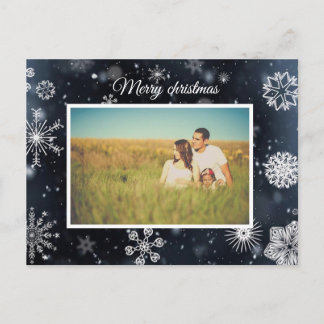 Carte Postale Photo de Noël personnalisée