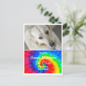Carte postale photo de Noël Tie Dye - HAMbWG (Debout devant)