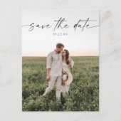 Carte postale photo de notification minimale de sc (Devant)