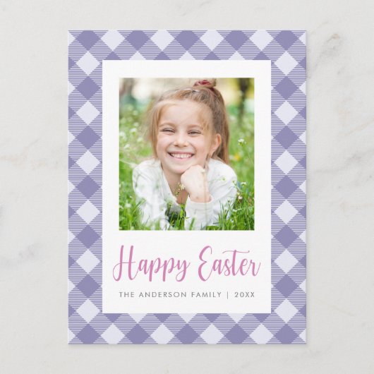Carte postale photo de Pâques joyeuse (Devant)