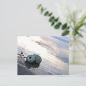 Carte Postale Photo de plage (Debout devant)