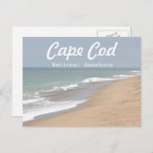 Carte Postale Photo de plage (Devant / Derrière)