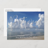 Carte Postale Photo de plage Écriture manuscrite Décontractée Ma (Devant / Derrière)