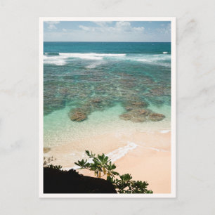 Carte Postale Photo de Princeville Kauai Secret Beach Océan Paci