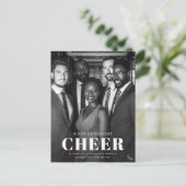 Carte Postale Photo de vacances d'entreprise moderne (Debout devant)