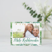 Carte postale photo de vacances Mele Kalikimaka (Debout devant)