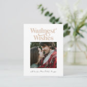 Carte postale photo de vacances moderne (Debout devant)