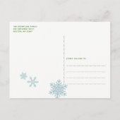 Carte postale photo de vacances pour compter nos b (Dos)