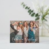 Carte Postale Photo de voeux de Pâques moderne (Debout devant)