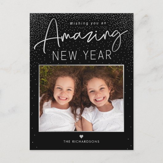 Carte postale photo de vœux pour une année incroya (Devant)