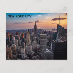 Carte Postale Photo de voyage de New York City Skyline