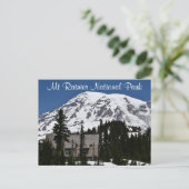 Carte Postale Photo de voyage du parc national du Mont-Rainier (Debout devant)