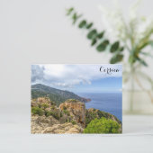 Carte Postale Photo de voyage en Corse France (Debout devant)