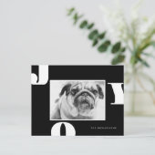 Carte Postale PHOTO DES VACANCES DE NOËL | Joie de Noël (Debout devant)