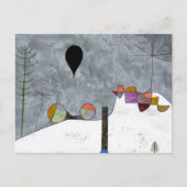 Carte Postale Photo d'hiver Abstrait Paul Klee (Devant)