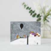 Carte Postale Photo d'hiver Abstrait Paul Klee (Debout devant)