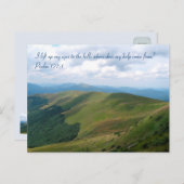 Carte Postale Photo d'inspiration avec devis | Christian Gifts (Devant / Derrière)