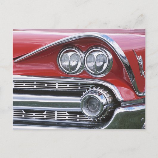 Carte Postale Photo Dodge Classic Car Grill 1959 (Devant)