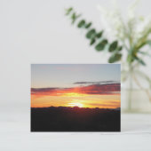 Carte Postale photo du ciel en randonnée (Debout devant)