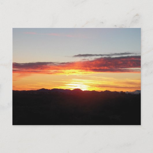 Carte Postale photo du ciel en randonnée (Devant)