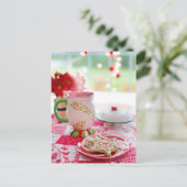 Carte Postale photo du cookie de noël (Debout devant)