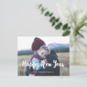 Carte Postale Photo du Jour de l'An moderne (Debout devant)