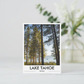 Carte postale photo du lac Tahoe Nevada (Debout devant)