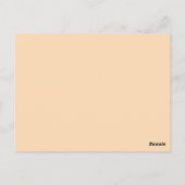 Carte Postale Photo du lever du soleil Citation de Gratitude ins (Dos)