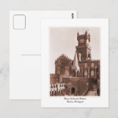 Carte Postale photo du palais national vintage (Devant / Derrière)