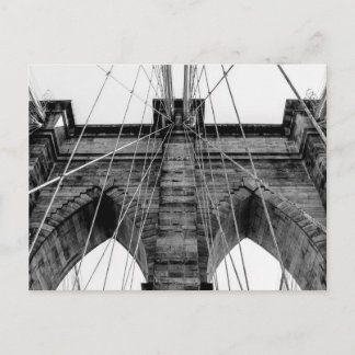 Carte Postale Photo du pont Brooklyn à New York