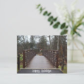 Carte postale photo du pont éclairé (Debout devant)